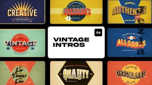Videohive - Vintage Intro Titles for After Effects - 36868994