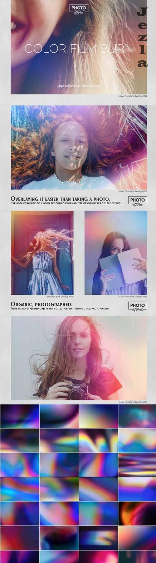 Color Film Burn Overlays - 36751914 - 7079448