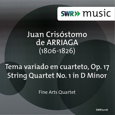 Juan Crisóstomo de Arriaga y Balzola - Arriaga   Tema variado en cuarteto - String Quartet No  1