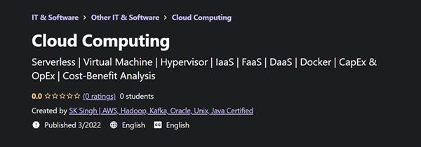 Udemy - Cloud Computing