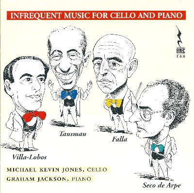 Alexandre Tansman - Infrequent Music for Cello and Piano