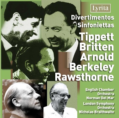 Malcolm Arnold - Divertimentos & Sinfoniettas  Tippett - Britten - Berkeley - Rawsthorne - Arnold