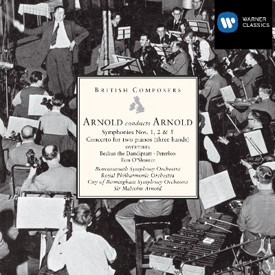 Malcolm Arnold - Arnold conducts Arnold  Symphonies Nos  1, 2 & 5 etc