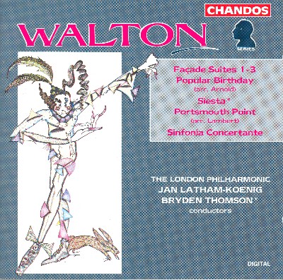 Malcolm Arnold - Walton  Facade Suites Nos  1-3   Popular Birthday   Siesta   Portsmouth Point