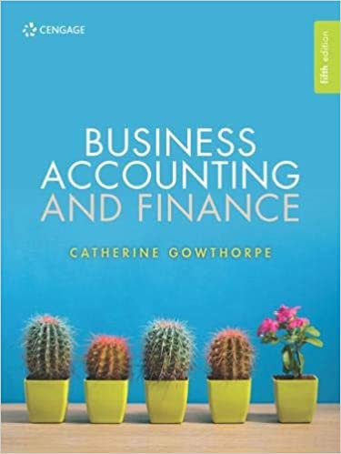 Business Accounting and Finance, 5th Edition