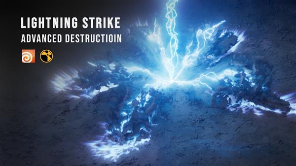 CGCircuit - Advanced Destruction - Lightning Strike