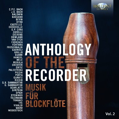 Johann Sebastian Bach - Anthology of the Recorder, Vol  2