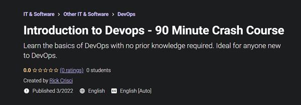 Introduction to Devops - 90 Minute Crash Course
