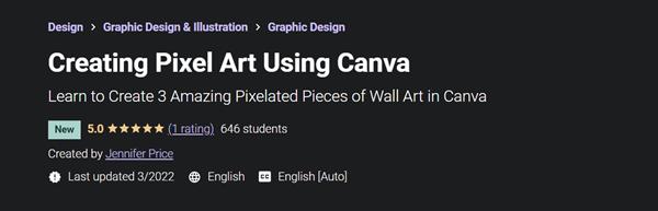 Creating Pixel Art Using Canva