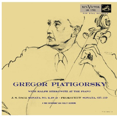 Sergei Prokofiev - Bach  Sonata No  2 in D Major, BWV 1028 & Prokofiev  Sonata in C Major, Op  119