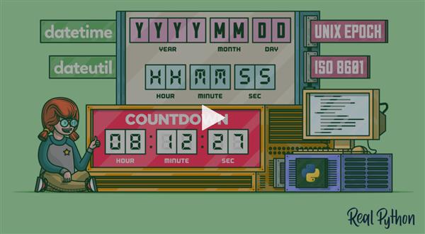 Real Python - Using Python's datetime Module with Christopher Trudeau
