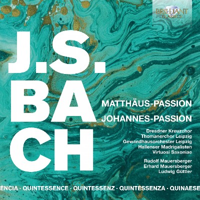 Johann Sebastian Bach - Quintessence J S  Bach, Matthäus Passion, Johannes Passion