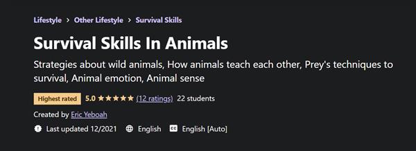 Survival Skills In Animals with Eric Yeboah