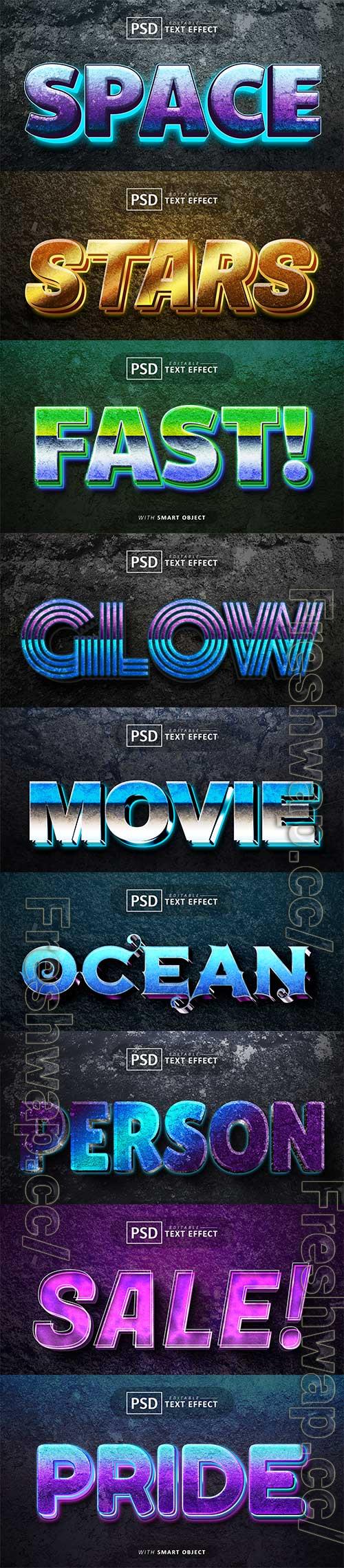 Psd text effect set vol 427