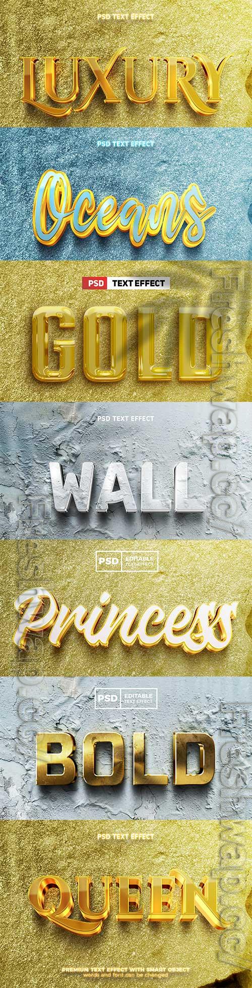 Psd text effect set vol 423