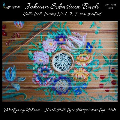 Johann Sebastian Bach - Bach  Cello Suites Nos  1-3, BWV 1007-1009 (Arr  W  Rübsam for Lute-Harps...