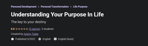 Understanding Your Purpose In Life