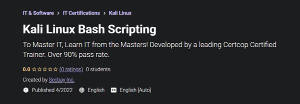 Kali Linux Bash Scripting