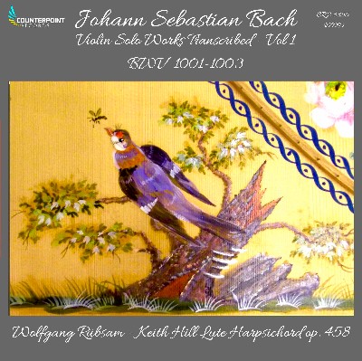 Johann Sebastian Bach - Bach  Violin Solo Works Transcribed, Vol  1, BWV 1001-1003