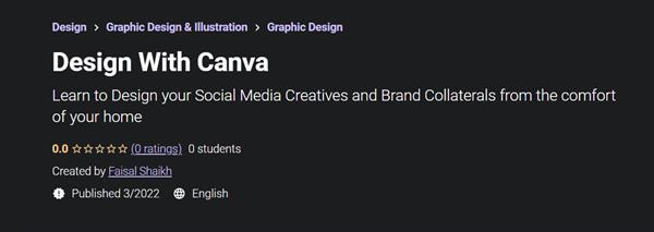 Udemy - Design With Canva (2022)
