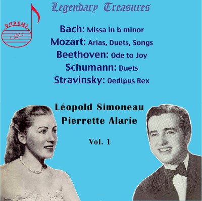 Igor Stravinsky - Léopold Simoneau & Pierrette Alarie, Vol  1