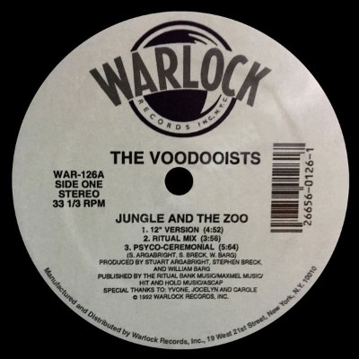 The Voodooists - Jungle and the Zoo  Damballah 2000 (1992) [16B-44 1kHz]