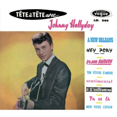 Johnny Hallyday - Tête À Tête Avec Johnny Hallyday (1961) [16B-44 1kHz]