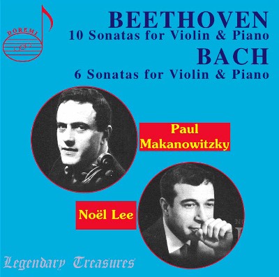 Johann Sebastian Bach - Paul Makanowitzky  Beethoven & Bach Violin Sonatas