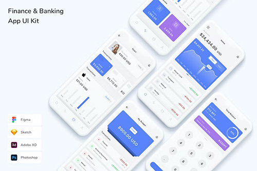 UI Kit - Finance & Banking App
