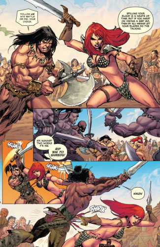 Dynamite - Red Sonja Conan The Blood Of A God 2016