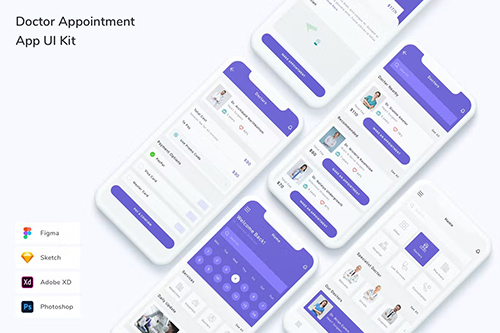 UI Kit - Doctor Appointment App
