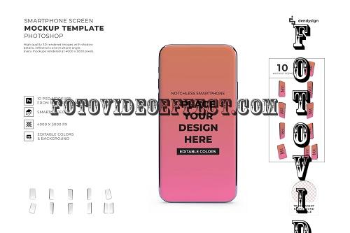 Smartphone Mockup Template Bundle - 1882477