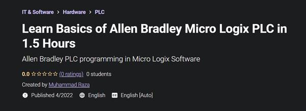 Learn Basics of Allen Bradley Micro Logix PLC in 1.5 Hours