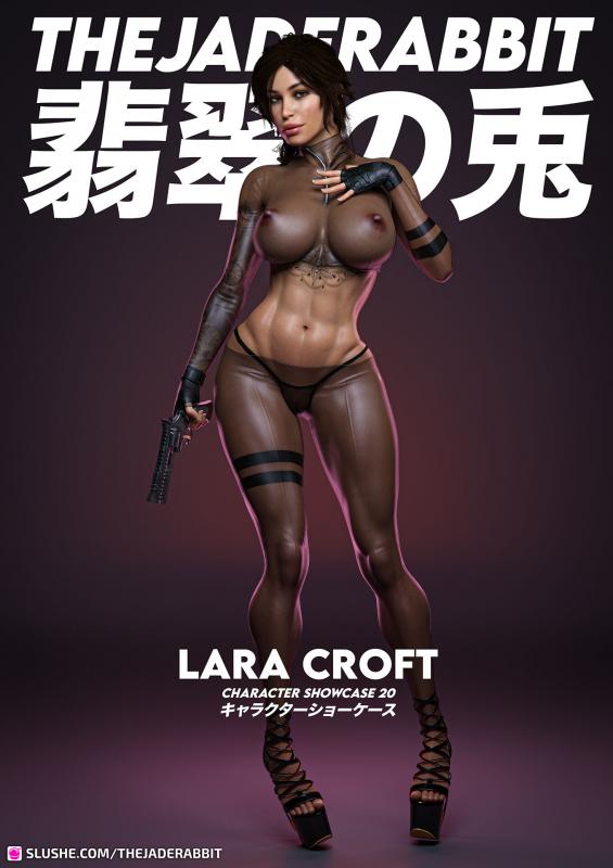 Thejaderabbit - Character Showcase 20 - Lara Croft 3D Porn Comic