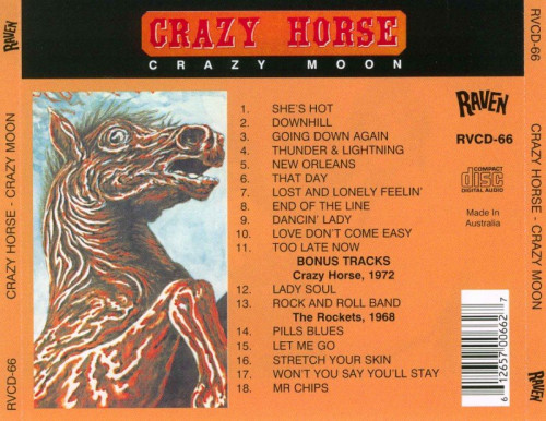 Crazy Horse - Crazy Moon (1978) [1997] Lossless 