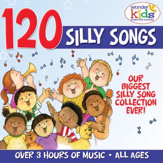 The Wonder Kids - 120 Silly Songs (2009) [16B-44 1kHz]