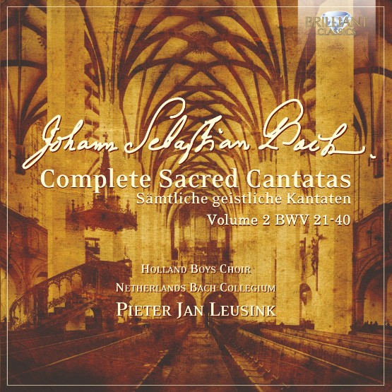 Johann Sebastian Bach - J S  Bach  Complete Sacred Cantatas Vol  02, BWV 21-40