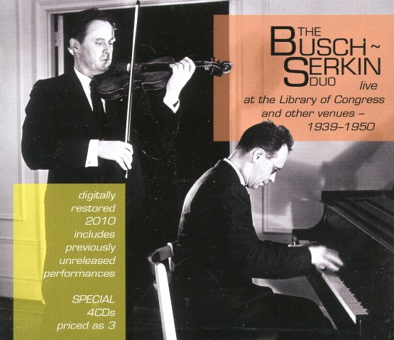 Ludwig van Beethoven - The Busch-Serkin Duo live at the Library of Congress and other venues - (1... Ludwig van Beethoven - The Busch-Serkin Duo live at the Library of Congress and other venues - (1...