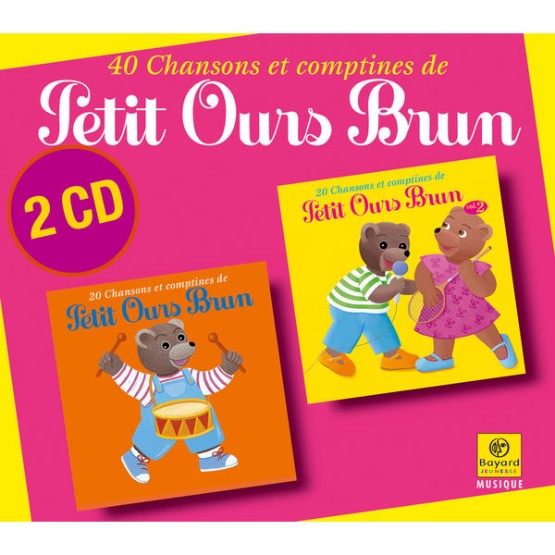 Petit Ours Brun - 40 chansons et comptines de Petit Ours Brun - L'intégrale (2006) [16B-44 1kHz]