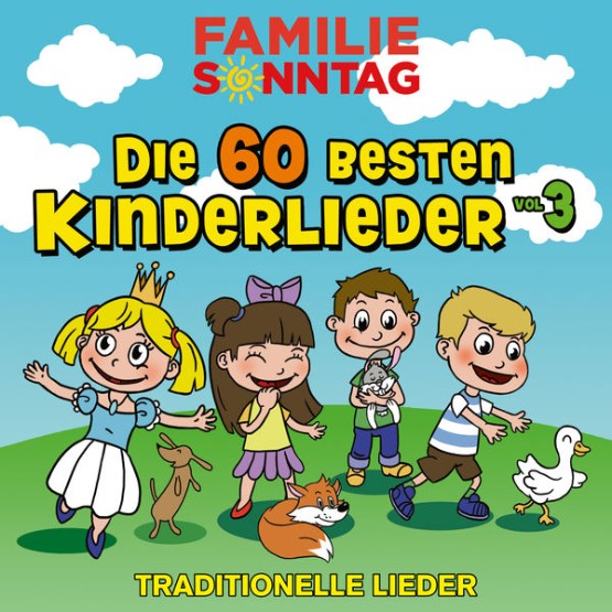 Familie Sonntag - Die 60 besten Kinderlieder, Vol  3 - Traditionelle Lieder (2014) [16B-44 1kHz]