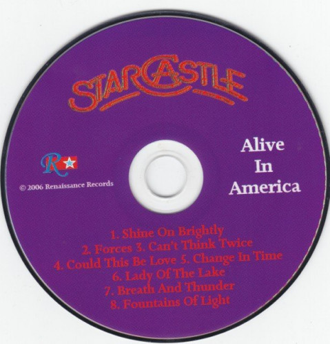 Starcastle - Alive In America (1978) (2006) Lossless