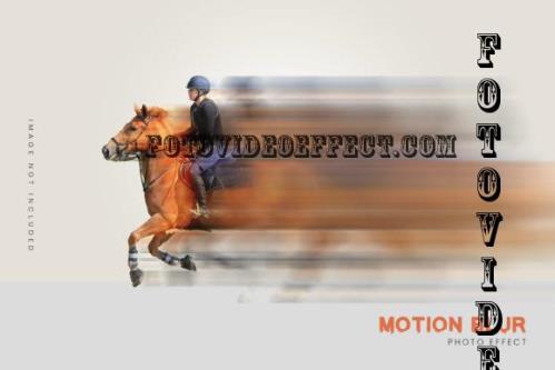 Motion Blur Photoshop Action 2 - Photo Effect