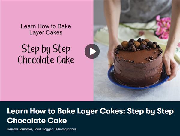 Learn How to Bake Layer Cakes: Step by Step Chocolate Cake