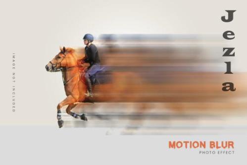 Motion Blur Photoshop Action 2 - Photo Effect