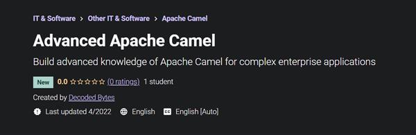Udemy - Advanced Apache Camel
