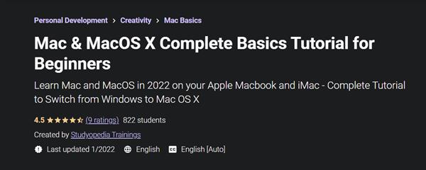 Mac & MacOS X Complete Basics Tutorial for Beginners