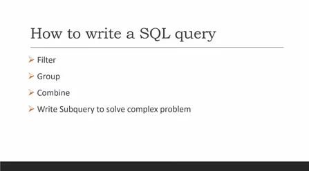 SQL for beginners: how to write a Query and create a relational Database