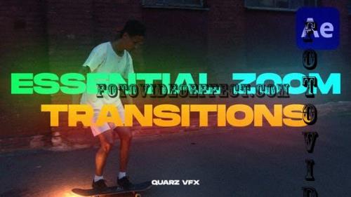 Videohive - Essential Zoom Transitions for After Effects - 37017824