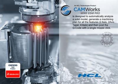 CAMWorks WireEDM Pro 2021 SP2 for Solidworks Win x64
