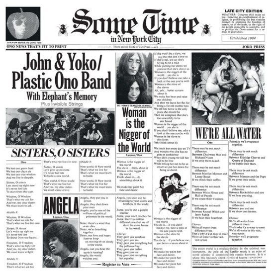 John Lennon - Sometime In New York City (1972) [24B-96kHz]